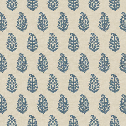 Indira Fabric by Pure Edit in Indigo
