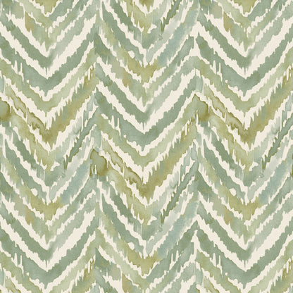 Kelim Fabric by Pure Edit in Celadon
