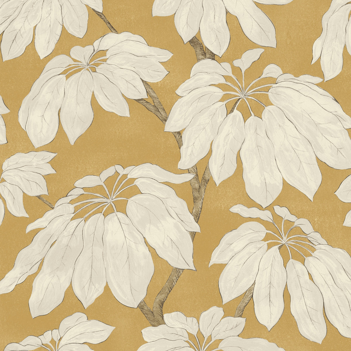 Pondicherry Fabric by Pure Edit in Saffron