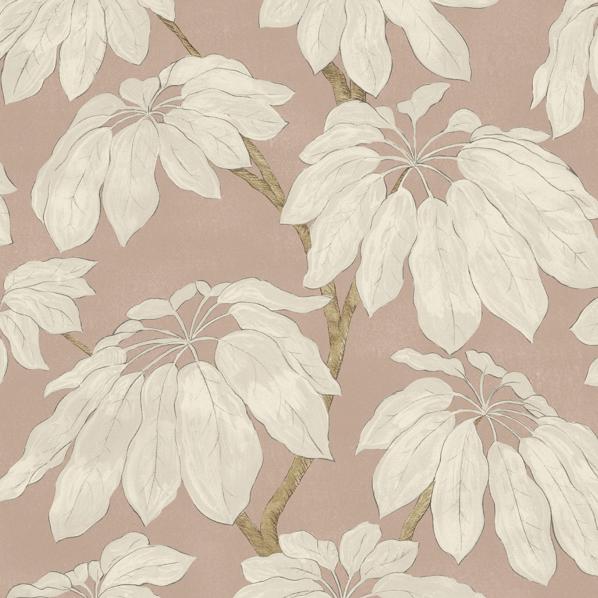 Pondicherry Fabric by Pure Edit in Old Rose