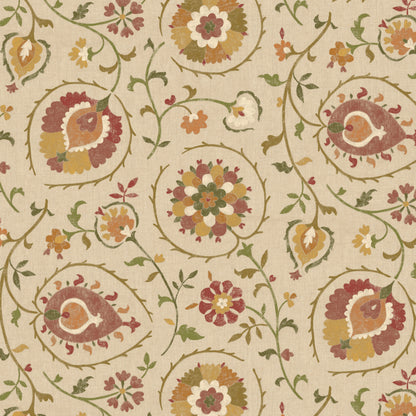 Shimla Fabric by Pure Edit in Spice