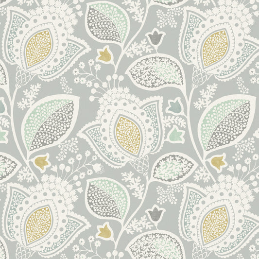 Varanasi Fabric by Pure Edit in Aquamarine