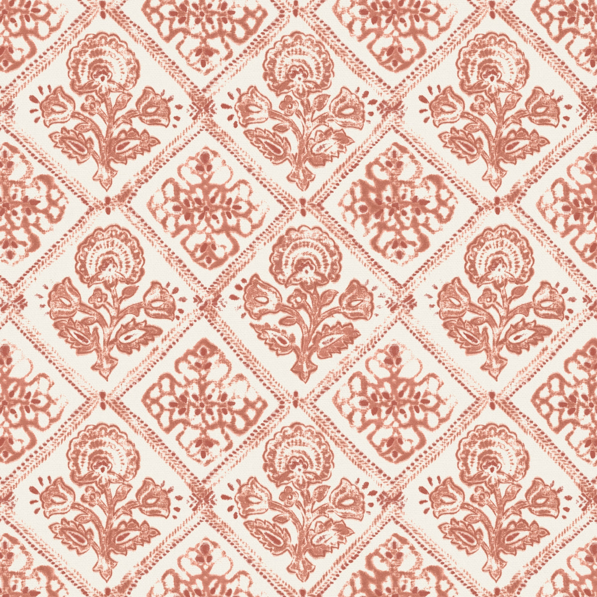 Watika Fabric by Pure Edit in Chilli