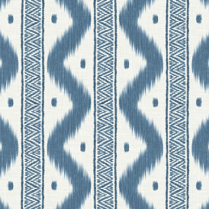 Zena Fabric by Pure Edit in Indigo