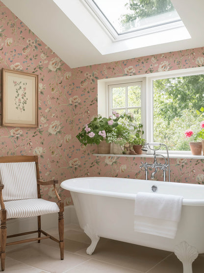 Peonia Rose Wallpaper