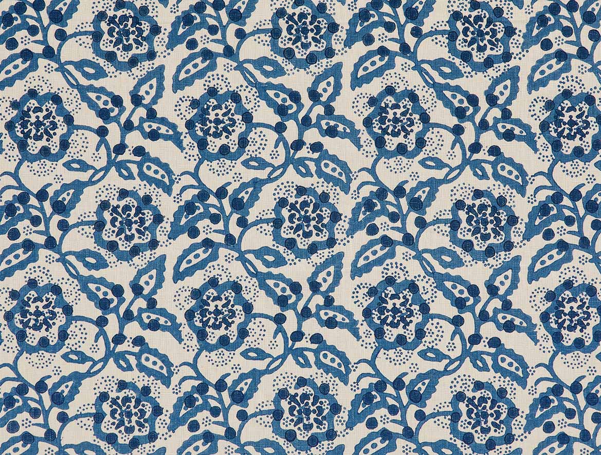Polka Blue