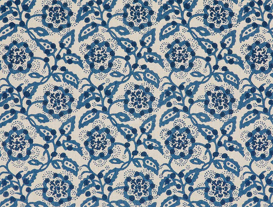 Polka Blue