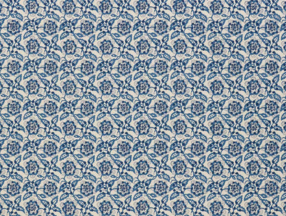 Polka Blue