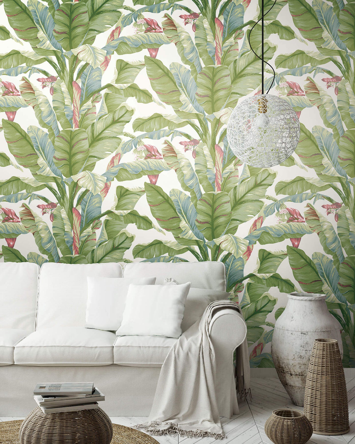 Banana Leaf Peel & Stick Wallpaper