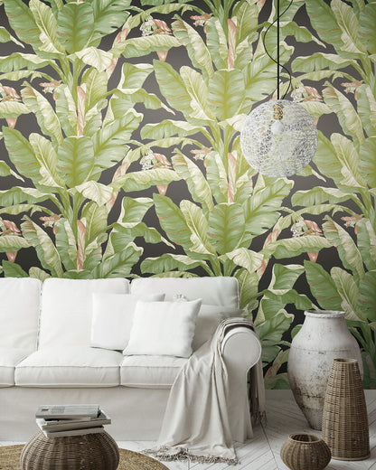 Banana Leaf Peel & Stick Wallpaper