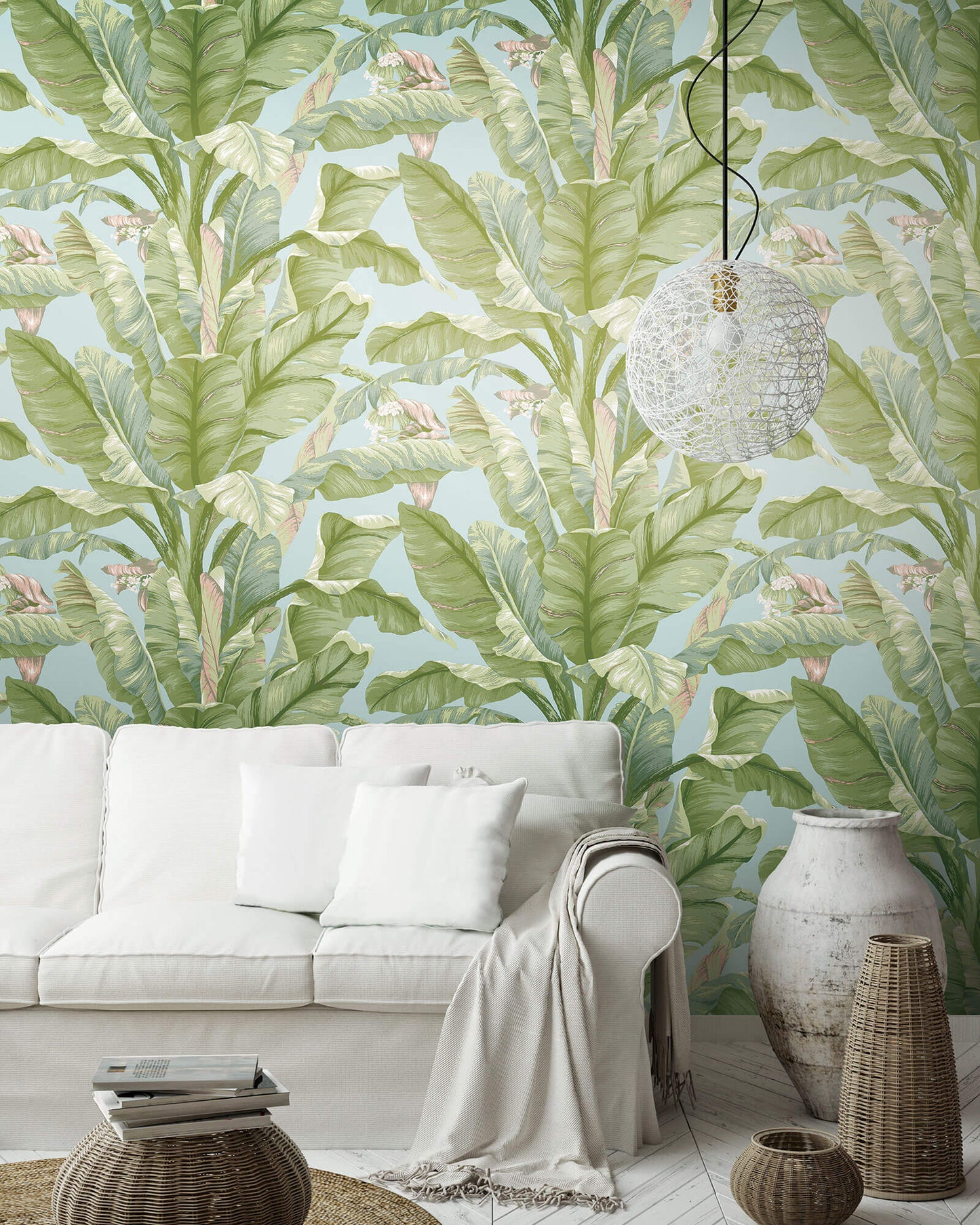 Banana Leaf Peel & Stick Wallpaper