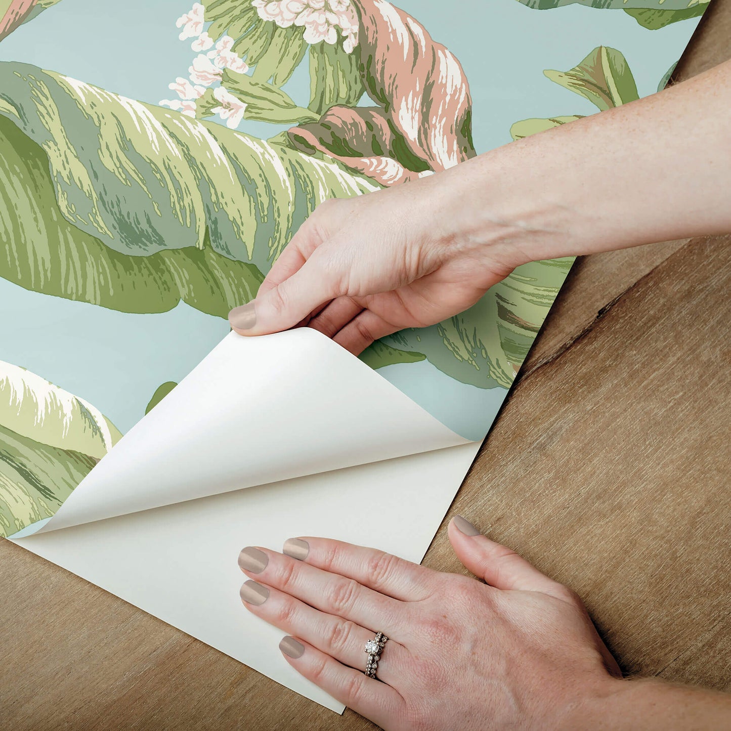 Banana Leaf Peel & Stick Wallpaper