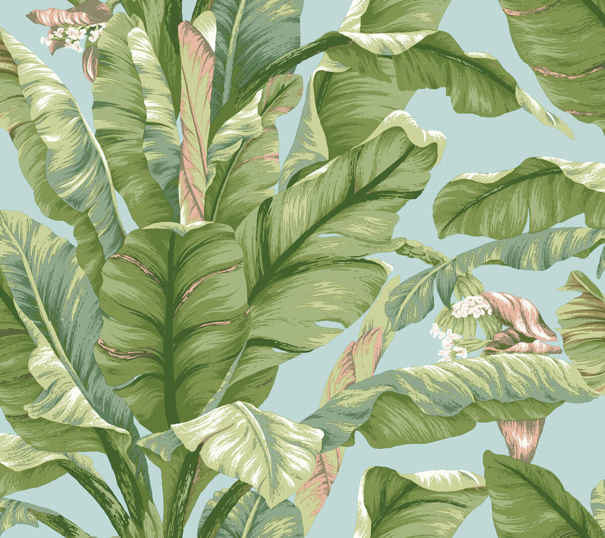Banana Leaf Peel & Stick Wallpaper