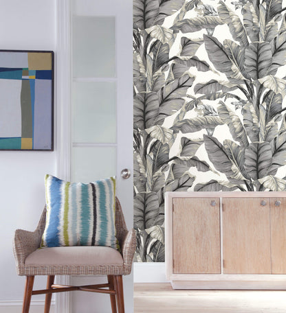 Banana Leaf Peel & Stick Wallpaper