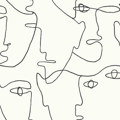 Pablo Portraits Peel & Stick Wallpaper