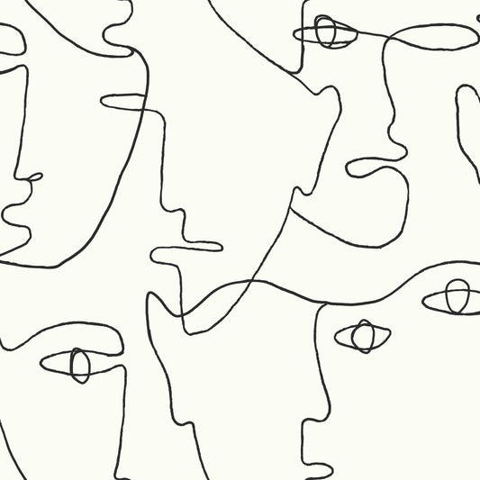 Pablo Portraits Peel & Stick Wallpaper