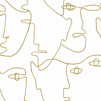 Pablo Portraits Peel & Stick Wallpaper