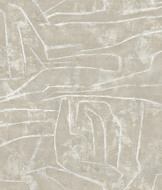 Urban Chalk Graffiti Peel & Stick Wallpaper