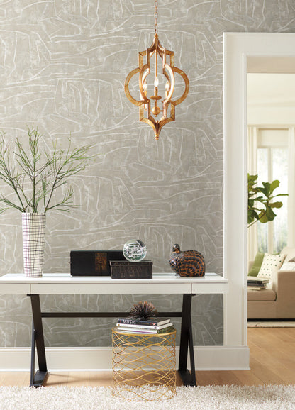 Urban Chalk Graffiti Peel & Stick Wallpaper