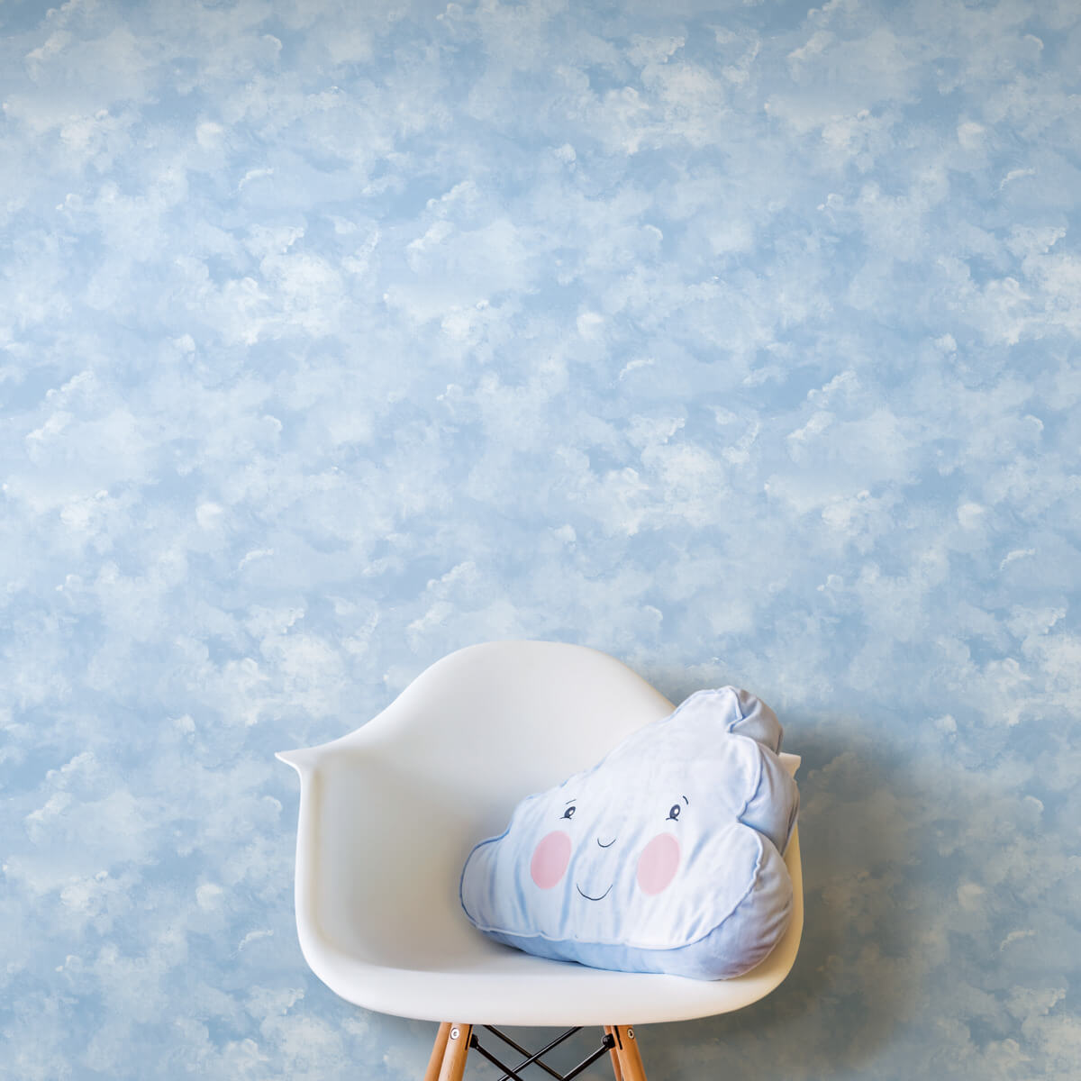 Atrium Clouds Peel & Stick Wallpaper