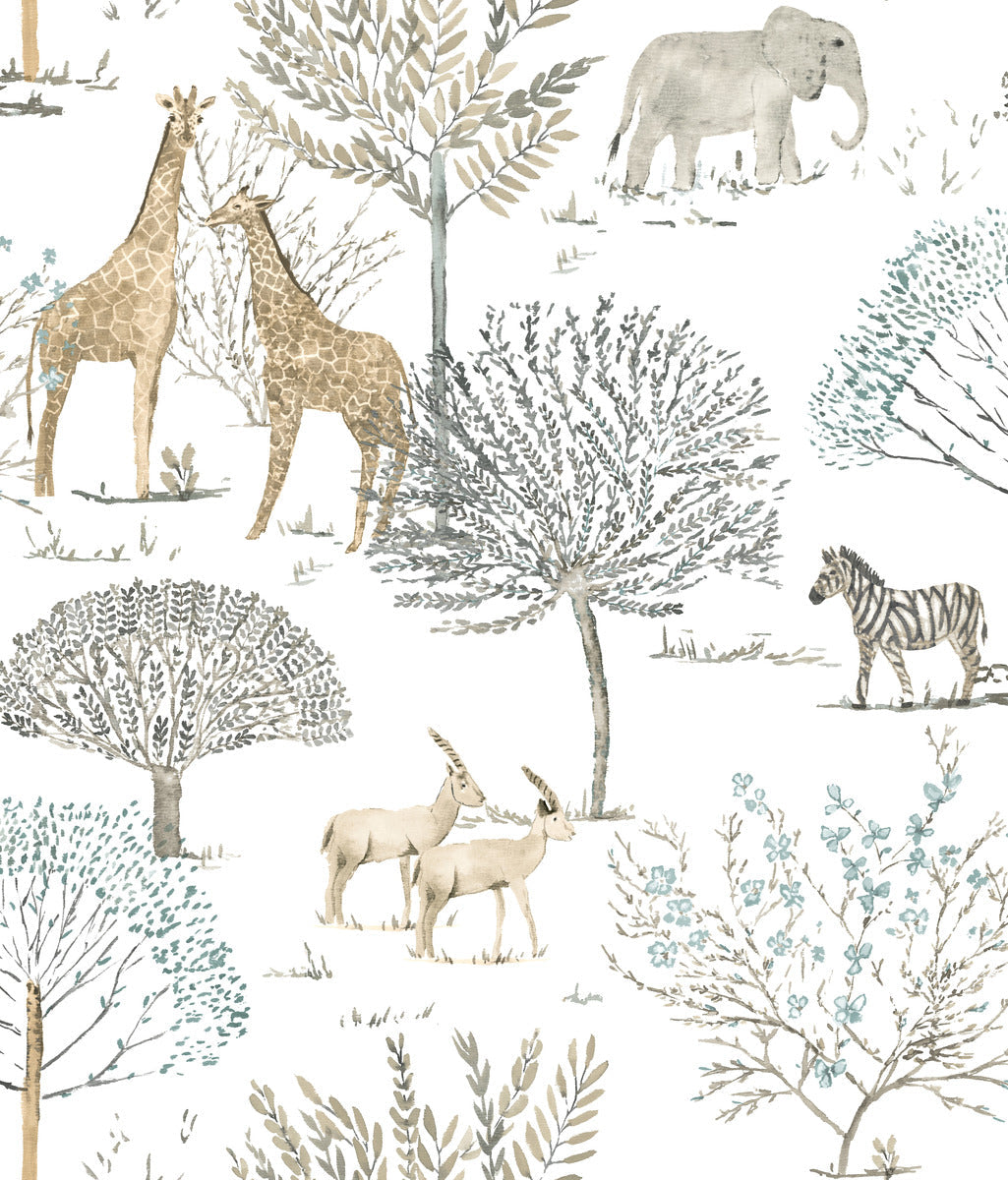 Animals Peel & Stick Wallpaper