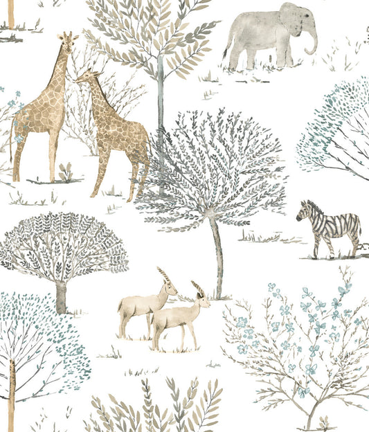 Animals Peel & Stick Wallpaper