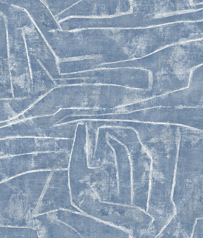 Urban Chalk Graffiti Peel & Stick Wallpaper