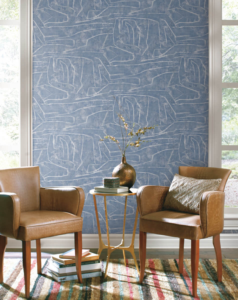 Urban Chalk Graffiti Peel & Stick Wallpaper