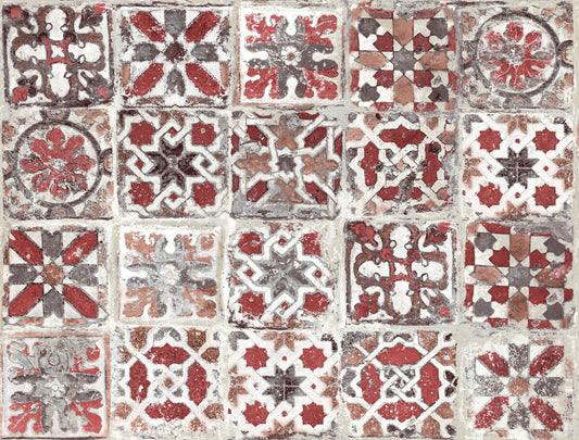 Encaustic Tile Peel & Stick Wallpaper
