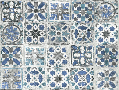 Encaustic Tile Peel & Stick Wallpaper