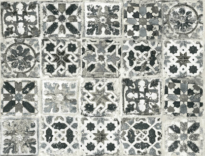 Encaustic Tile Peel & Stick Wallpaper