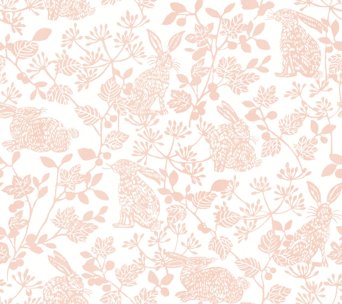 Bunnies Peel & Stick Wallpaper
