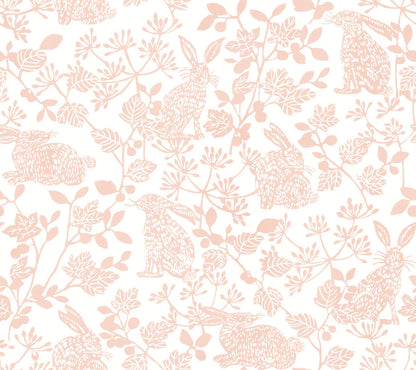 Bunnies Peel & Stick Wallpaper