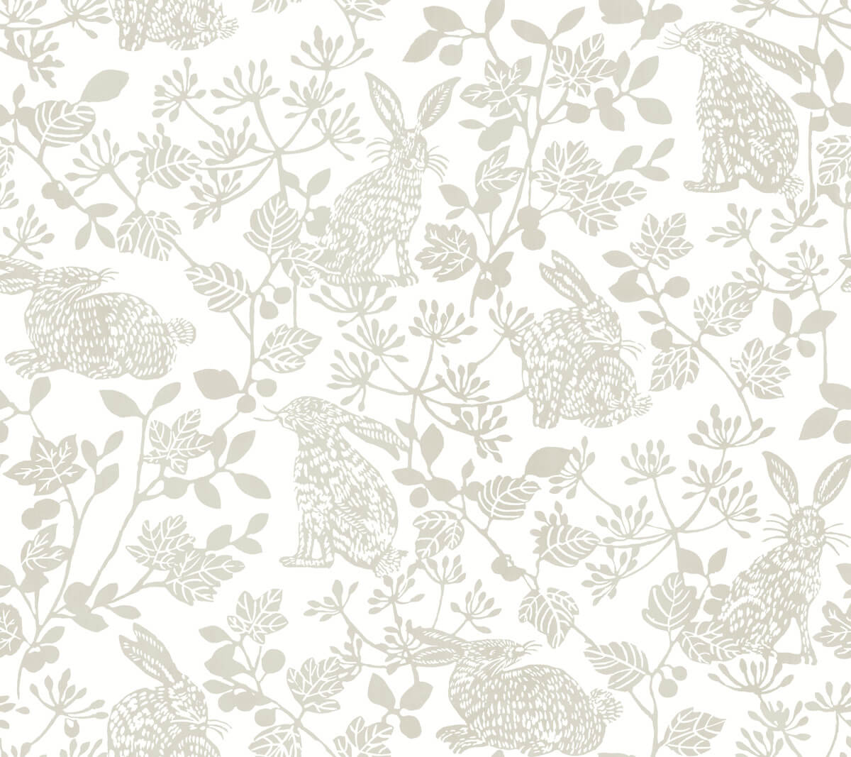 Bunnies Peel & Stick Wallpaper