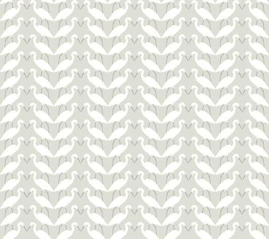 Elegant Birds Peel & Stick Wallpaper