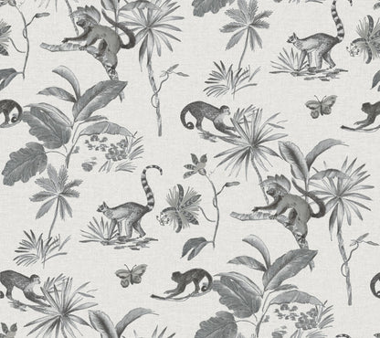 Lemurs Peel & Stick Wallpaper