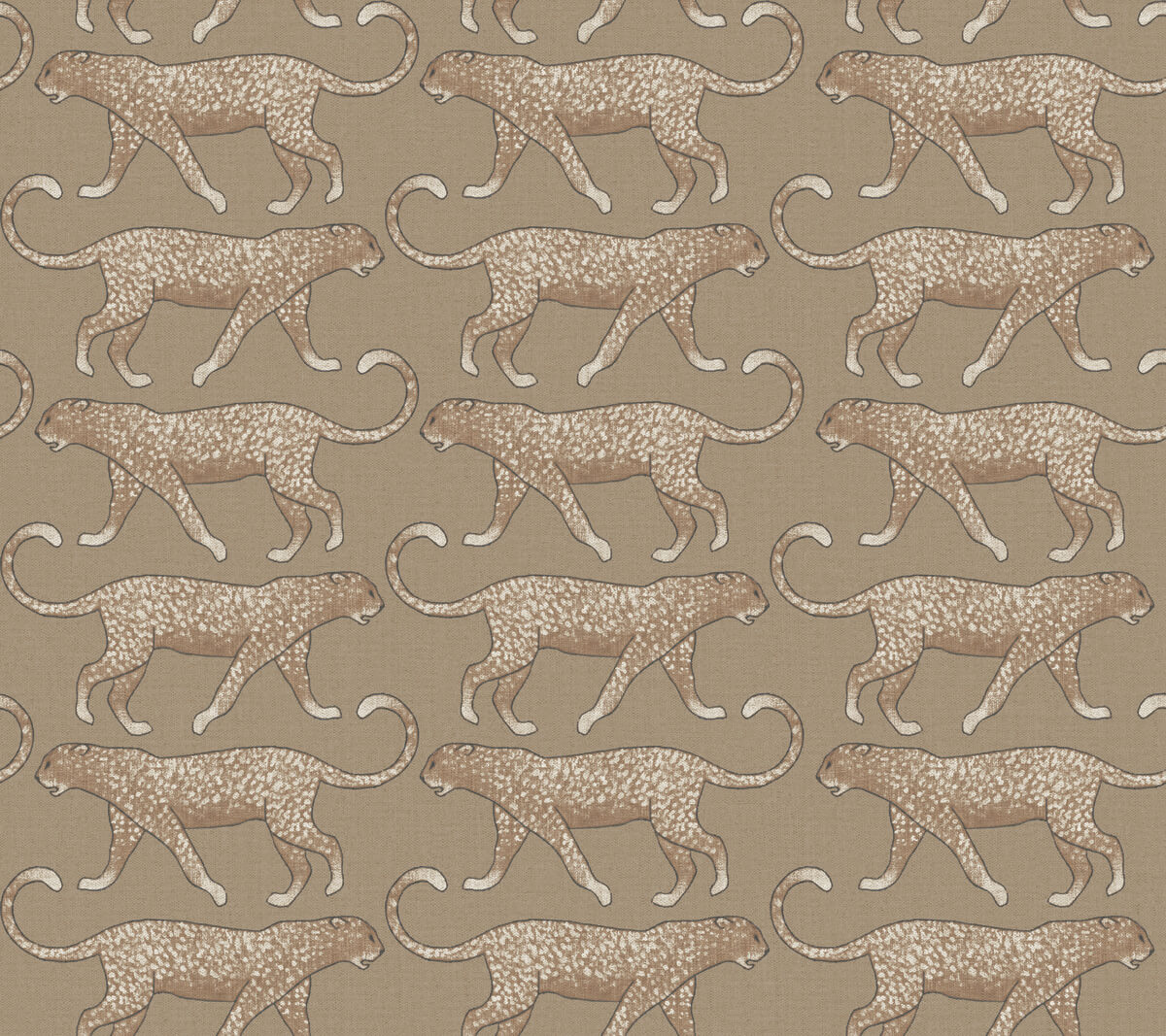 Big Cat Walk Peel & Stick Wallpaper