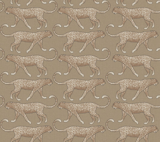 Big Cat Walk Peel & Stick Wallpaper