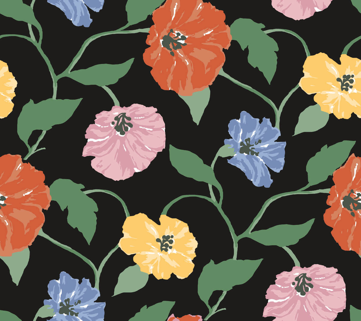 Jungle Garden Peel & Stick Wallpaper