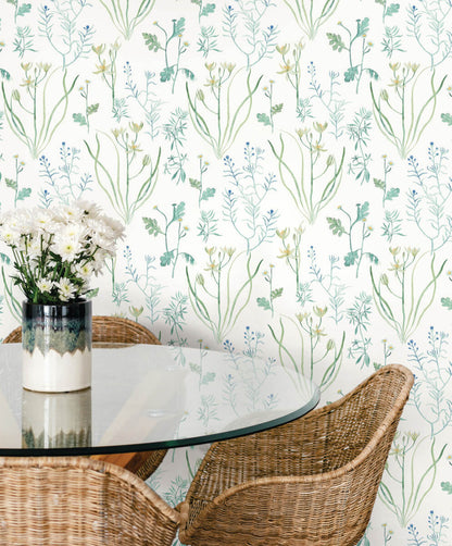 Alpine Botanical Peel & Stick Wallpaper