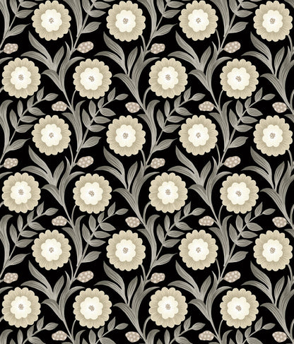 Lillian Floral Vine Peel & Stick Wallpaper