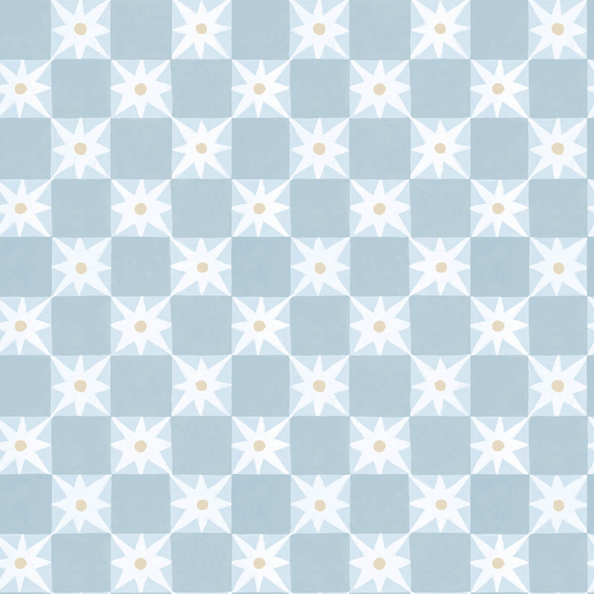 Mirth Studios Stardust Checkerboard Peel & Stick Wallpaper