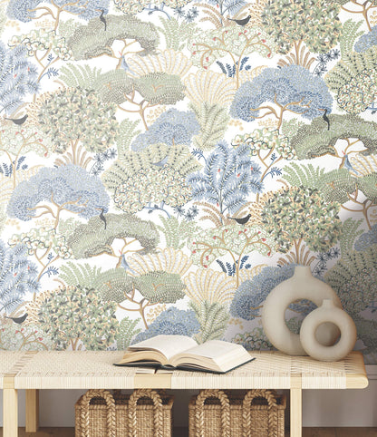 Everbloom Forest Peel & Stick Wallpaper