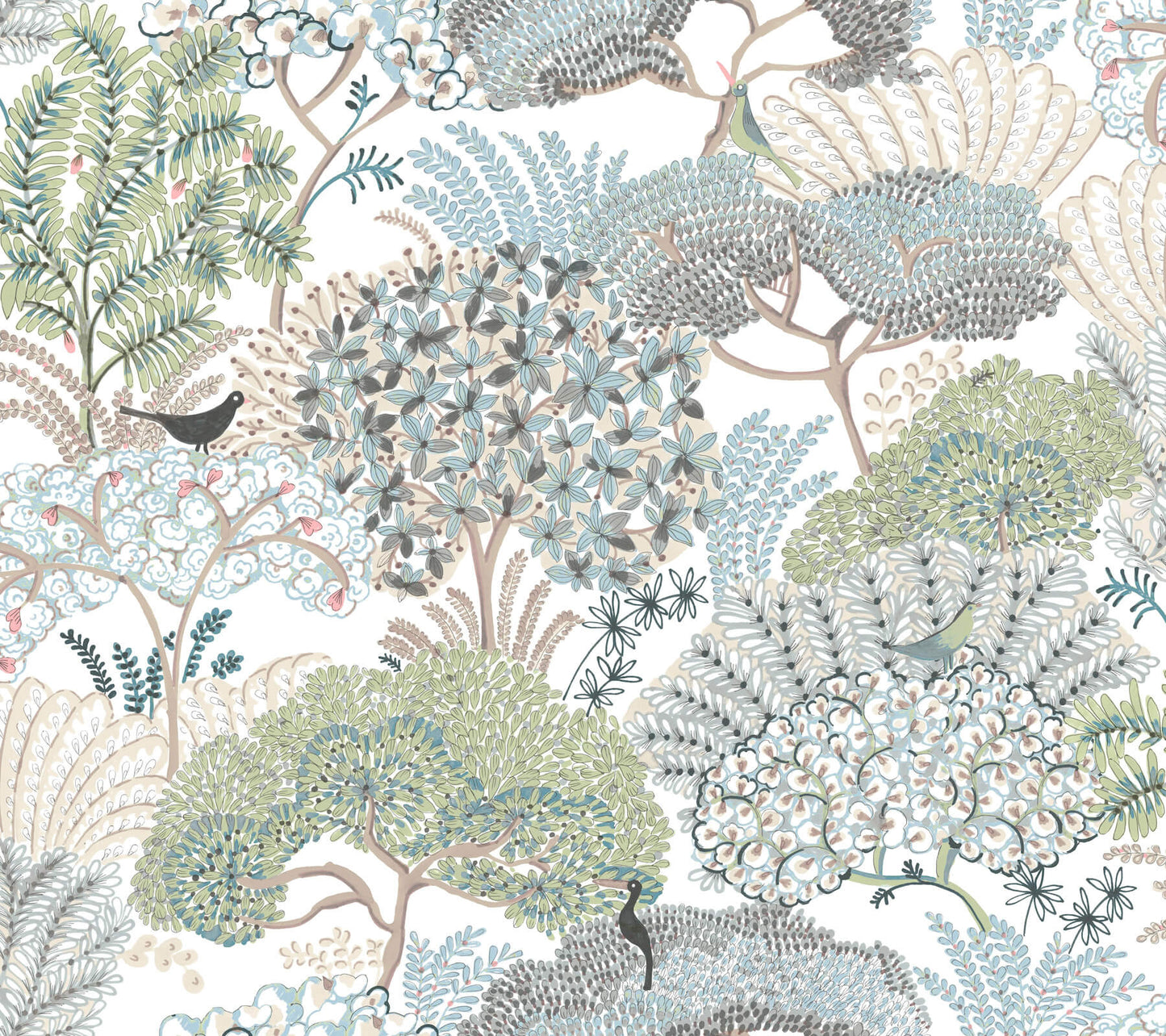 Everbloom Forest Peel & Stick Wallpaper