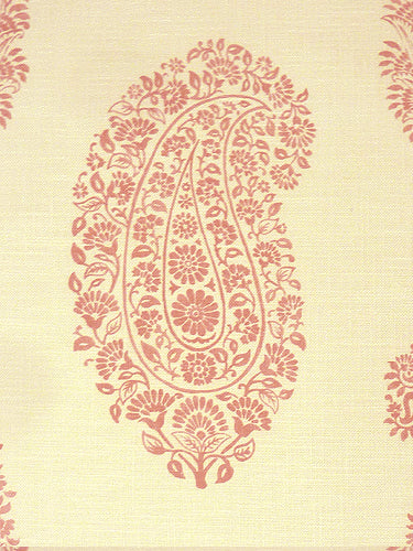 Paisley Fabric by Titley & Marr in Pink