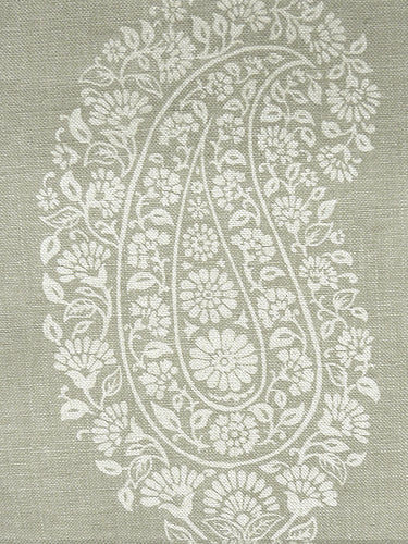 Paisley Ground Fabric by Titley & Marr in French Grey