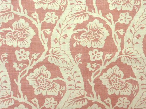 Palampore Trail Fabric by Titley & Marr in Pink