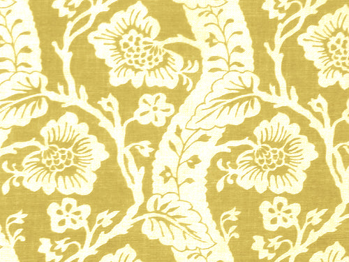 Palampore Trail Fabric by Titley & Marr in Yellow