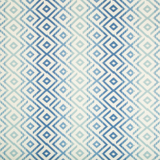 Paloma Woven Fabric by Brunschwig & Fils in Marine