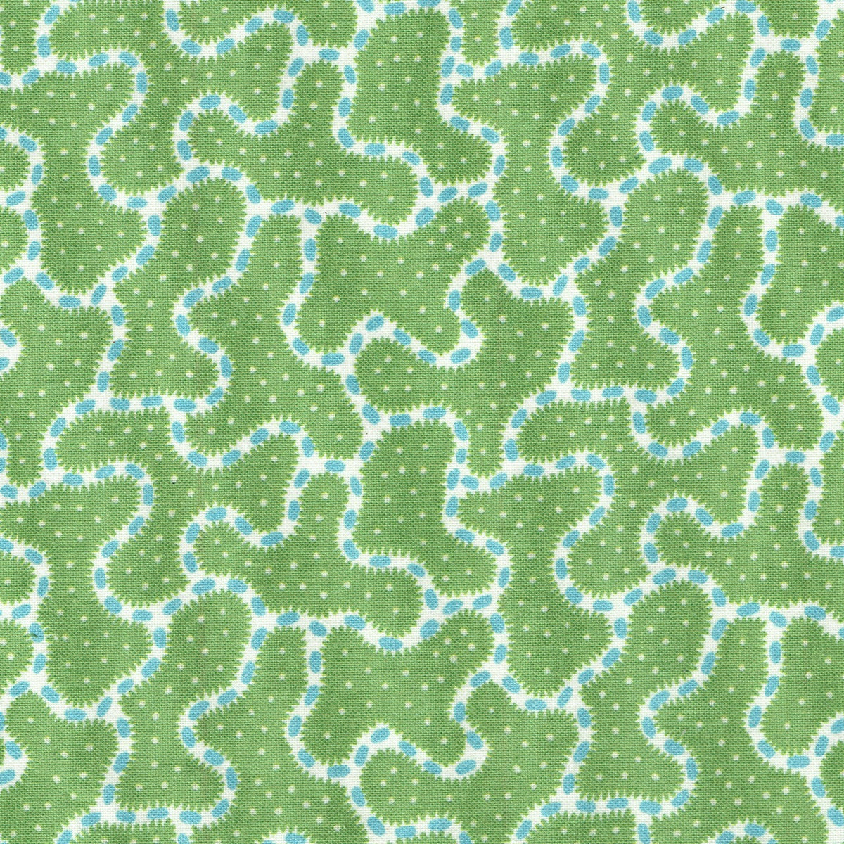 Parnham Fabric by Titley & Marr in Grass